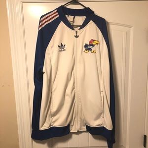 Adidas Kansas Jayhawks Track Jacket